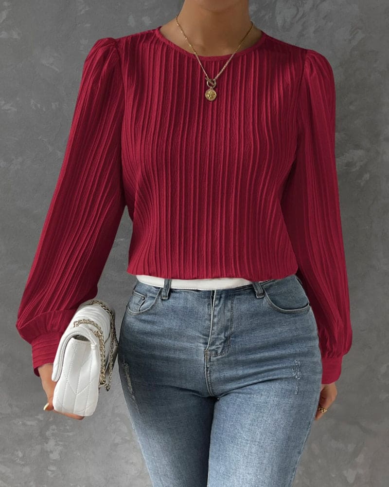 Olivia – Blus i raffinerad stil