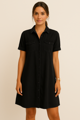 Claire | EasyFit jeansklänning