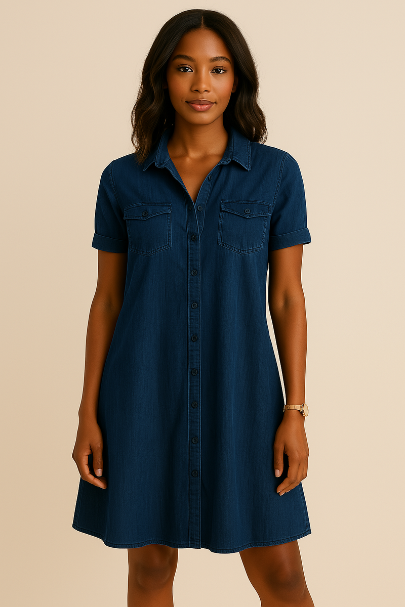 Claire | EasyFit jeansklänning