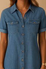 Claire | EasyFit jeansklänning