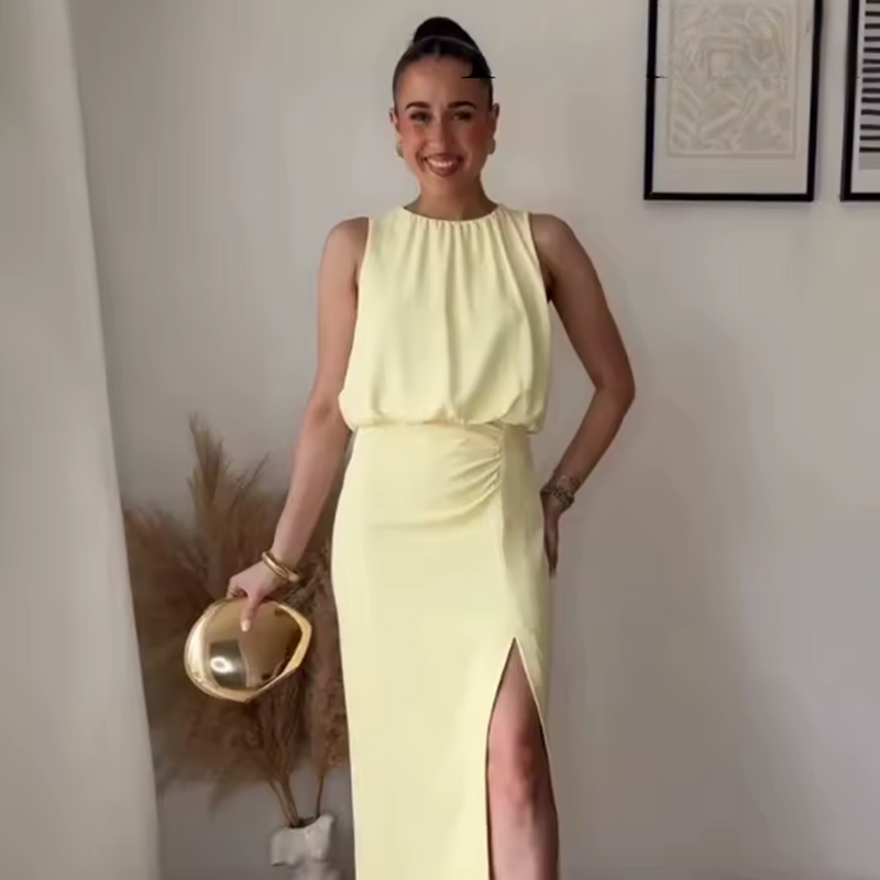 Liene™ |Robe midi élégante