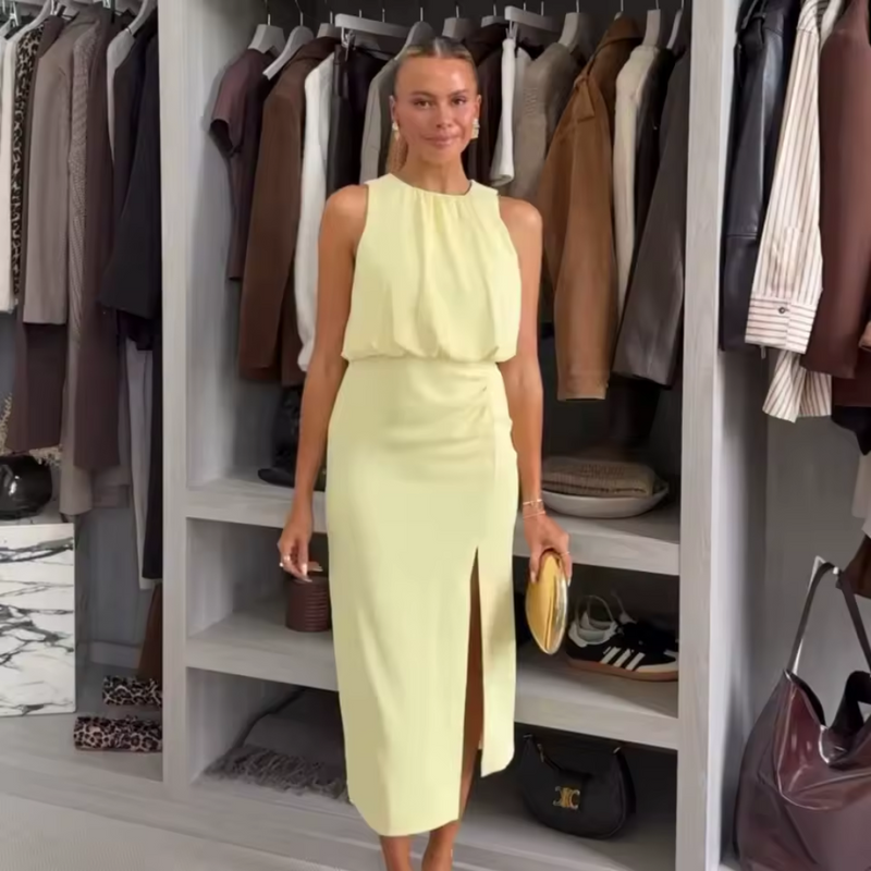 Liene™ |Robe midi élégante