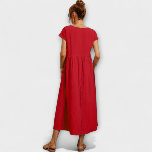 Camille™ | Émilienne Robe Légère et Féminine de Printemps