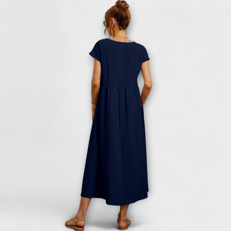 Camille™ | Émilienne Robe Légère et Féminine de Printemps