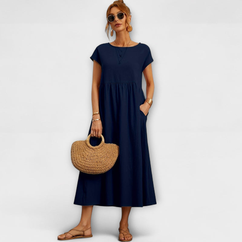 Camille™ | Émilienne Robe Légère et Féminine de Printemps