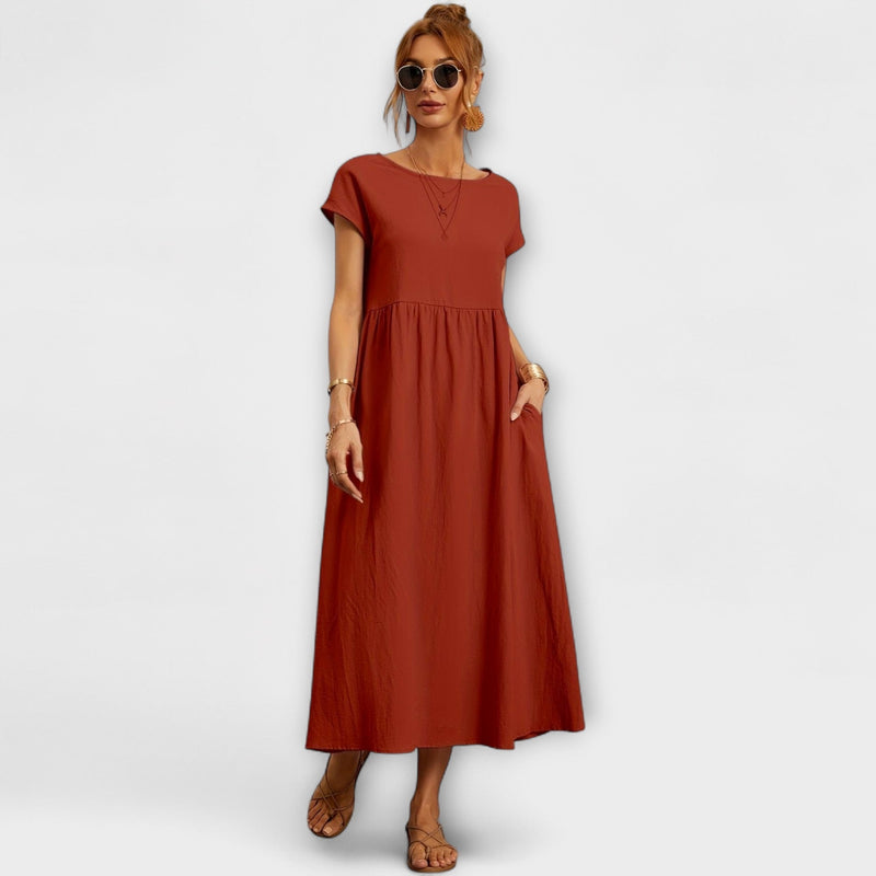 Camille™ | Émilienne Robe Légère et Féminine de Printemps