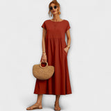 Camille™ | Émilienne Robe Légère et Féminine de Printemps