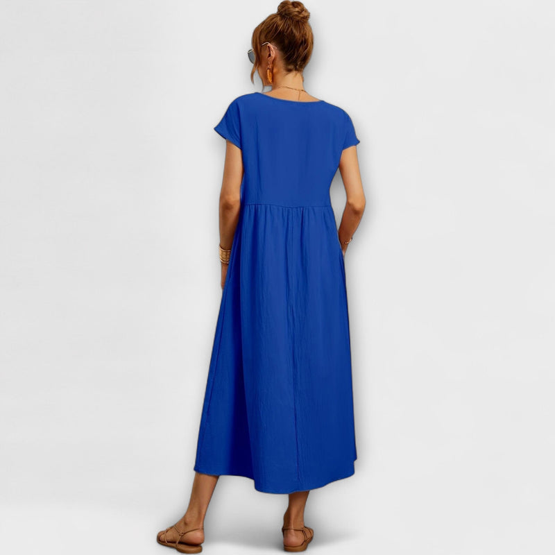 Camille™ | Émilienne Robe Légère et Féminine de Printemps
