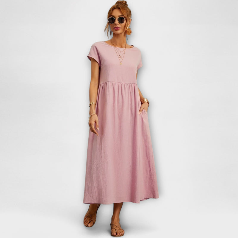 Camille™ | Émilienne Robe Légère et Féminine de Printemps