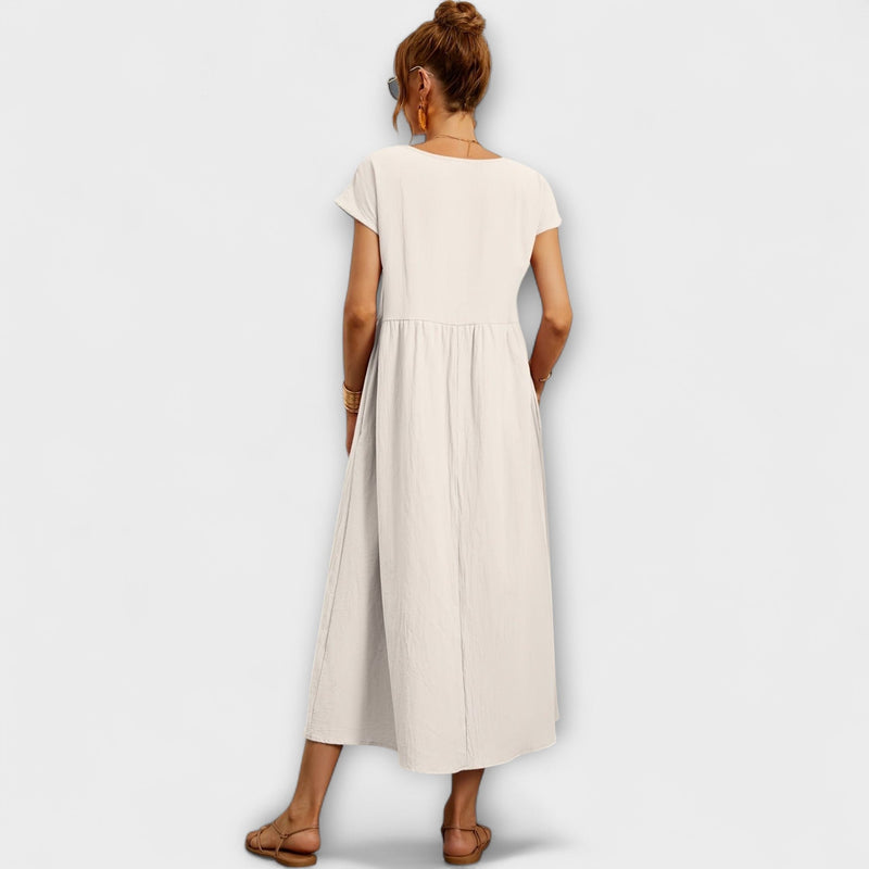 Camille™ | Émilienne Robe Légère et Féminine de Printemps