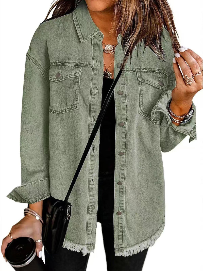 Stefania™ | Denimjacka i tidlös stil