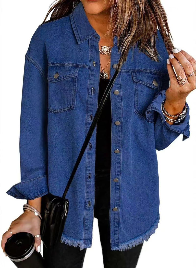 Stefania™ | Denimjacka i tidlös stil