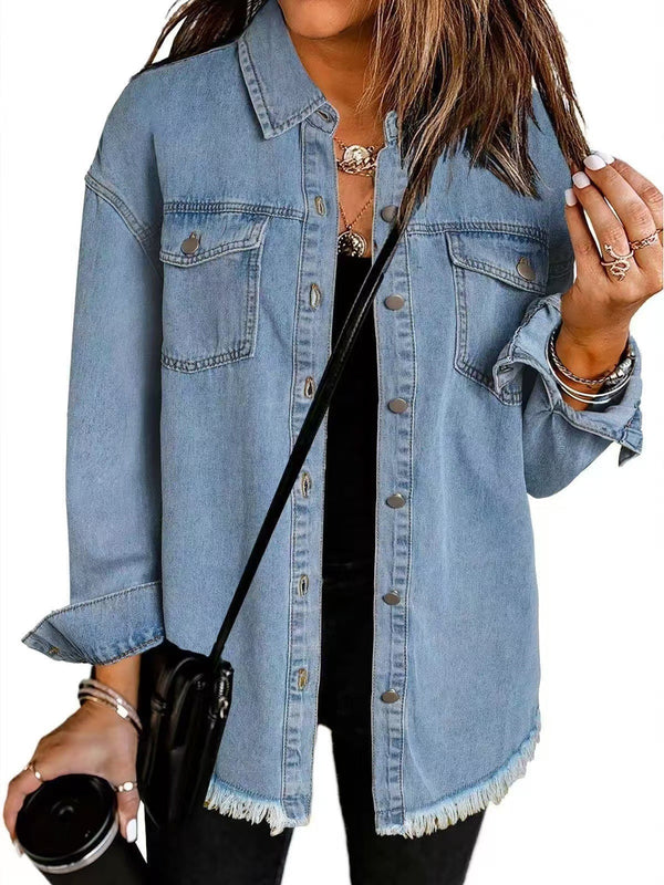 Stefania™ | Denimjacka i tidlös stil