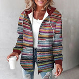 Josefin™ | Aurora Flanelljacka