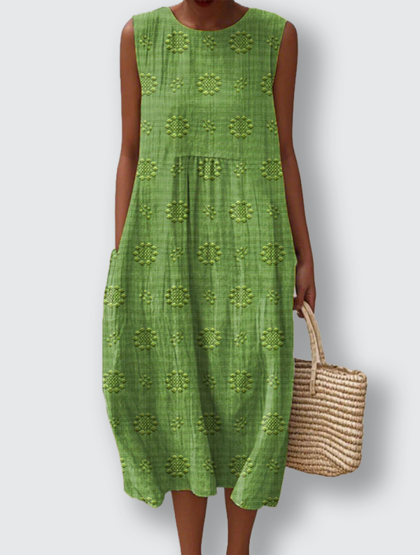 Davina - Elegant sleeveless dress