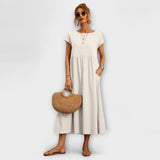 Camille™ | Émilienne Robe Légère et Féminine de Printemps