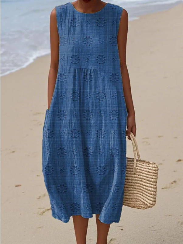 Davina - Elegant sleeveless dress