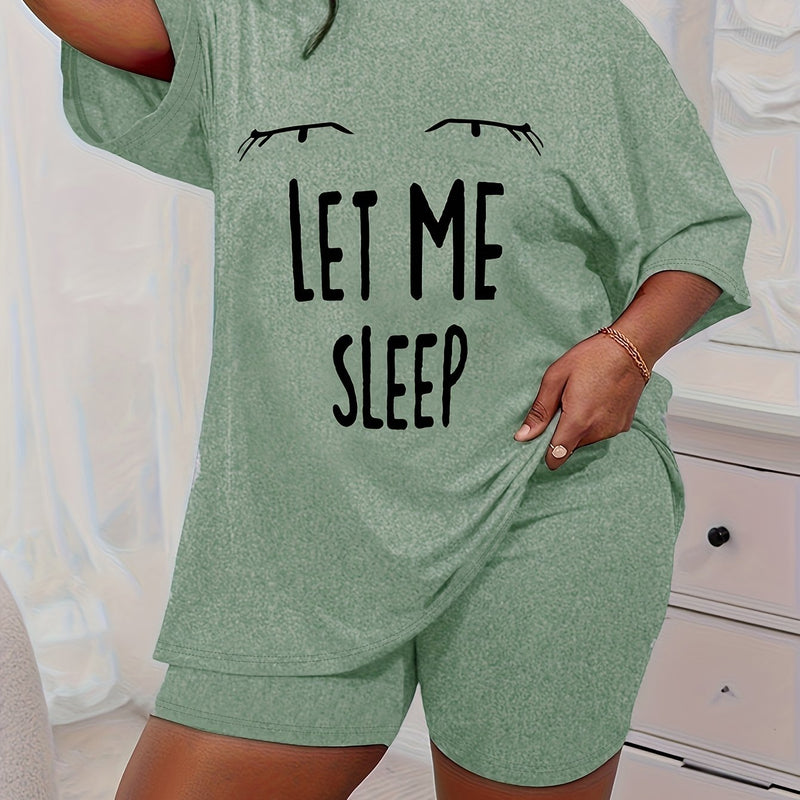 Sienna – Ensemble de Pyjama Confortable avec Imprimé Léopard et Cœurs