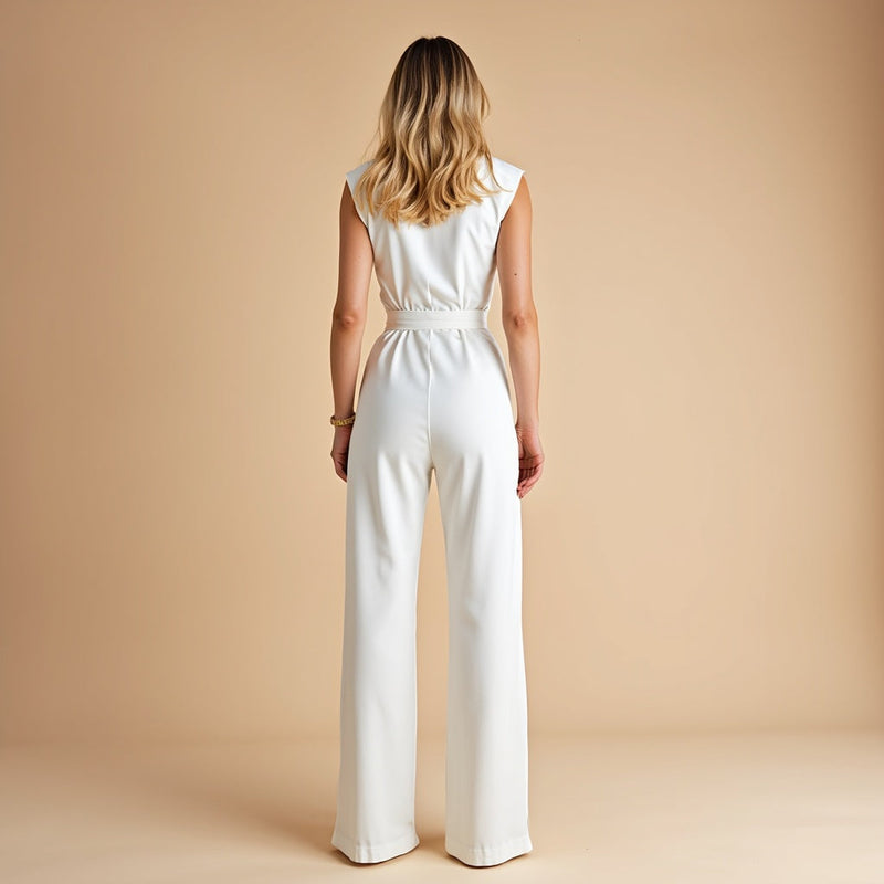 Chantal - Ärmlös jumpsuit