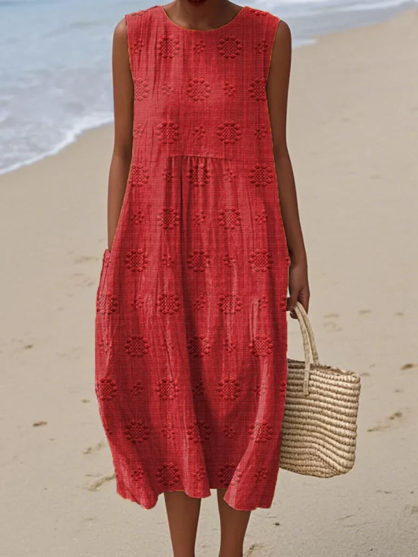 Davina - Elegant sleeveless dress