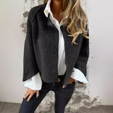 ELISE™ – Elegant Kort Jacka med Chic Utställda Ärmar