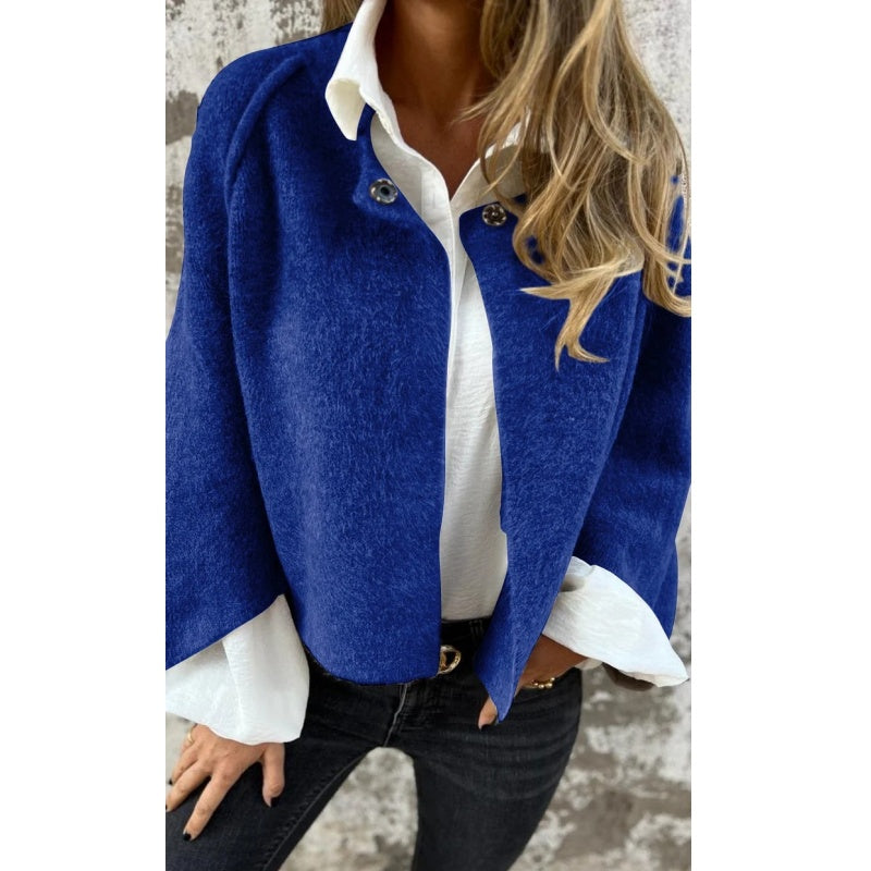 ELISE™ – Elegant Kort Jacka med Chic Utställda Ärmar